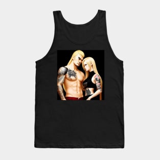 Couples clothing boyfriend girlfriend Tank Top